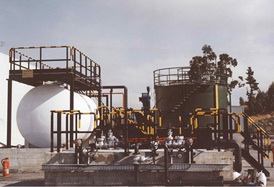 Planta Tratamiento de Aguas HidroCarburadas en la Estación de Bombeo Muskiz (Vizcaya). Effluent Treatment Plant in Hydrocarbon pumping Installation (Province of Vizcaya)