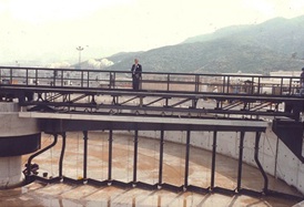 Clarificador de Succión en la Refinería de Cartagena (33 m diámetro). Suction Clarifier in Petrochemical Industry (33 m of diameter) - Cartagena